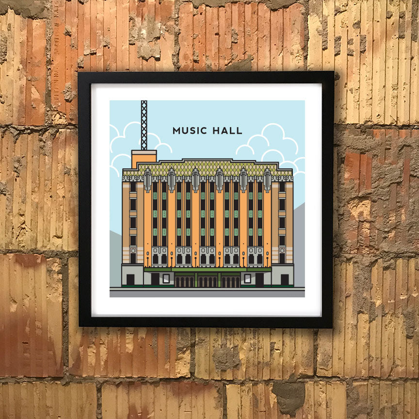 Music Hall print