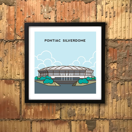 Pontiac Silverdome print