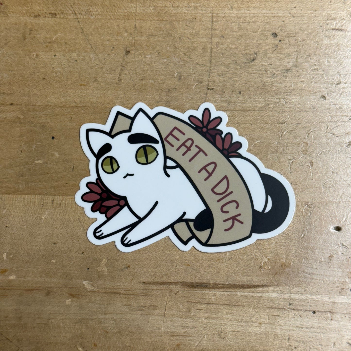 Eat a Dick Sticker