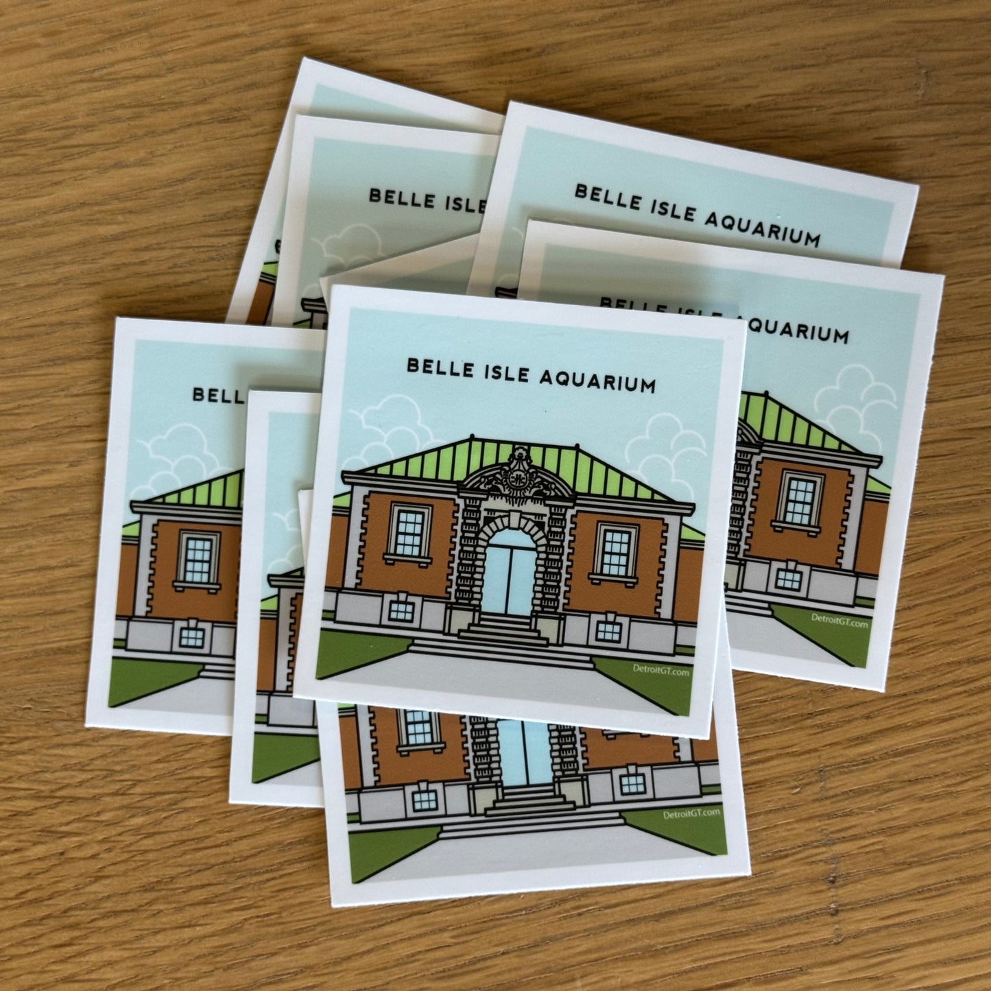 Belle Isle Aquarium - Sticker