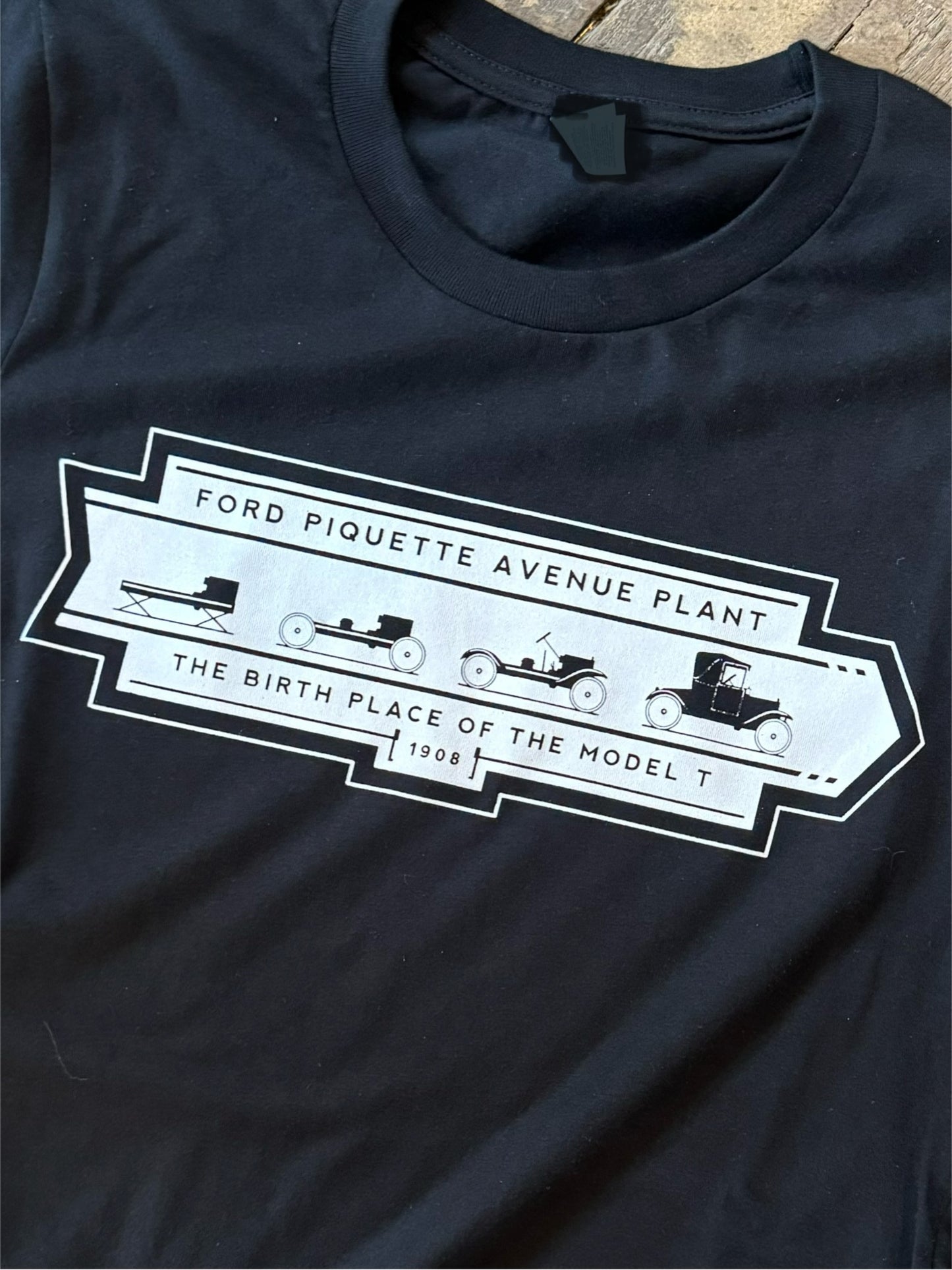 Piquette Plant Model T Tee Black Tee