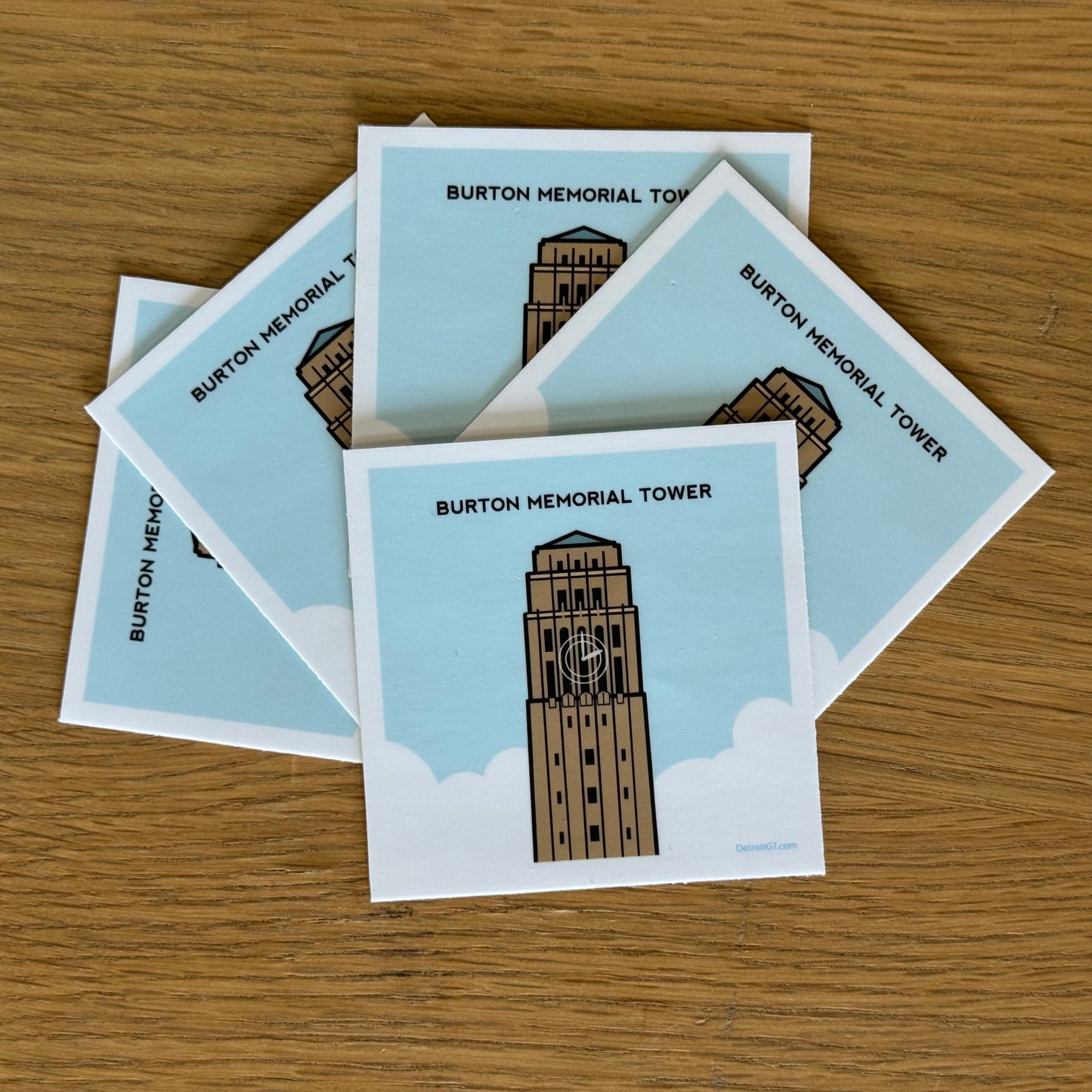 Burton Memorial Tower - Sticker