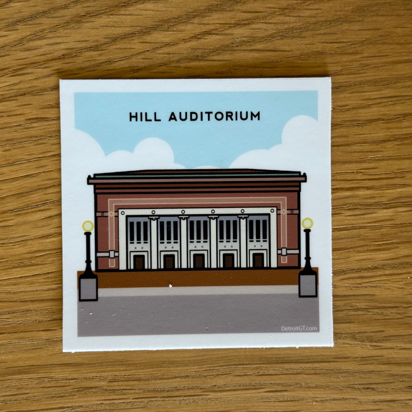 Hill Auditorium - Sticker