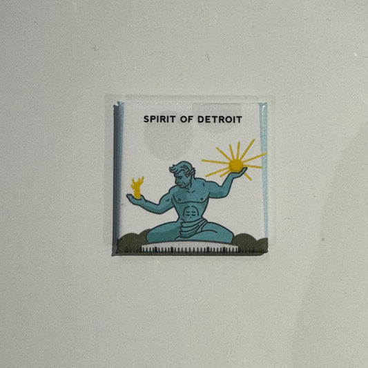 Spirit of Detroit magnet