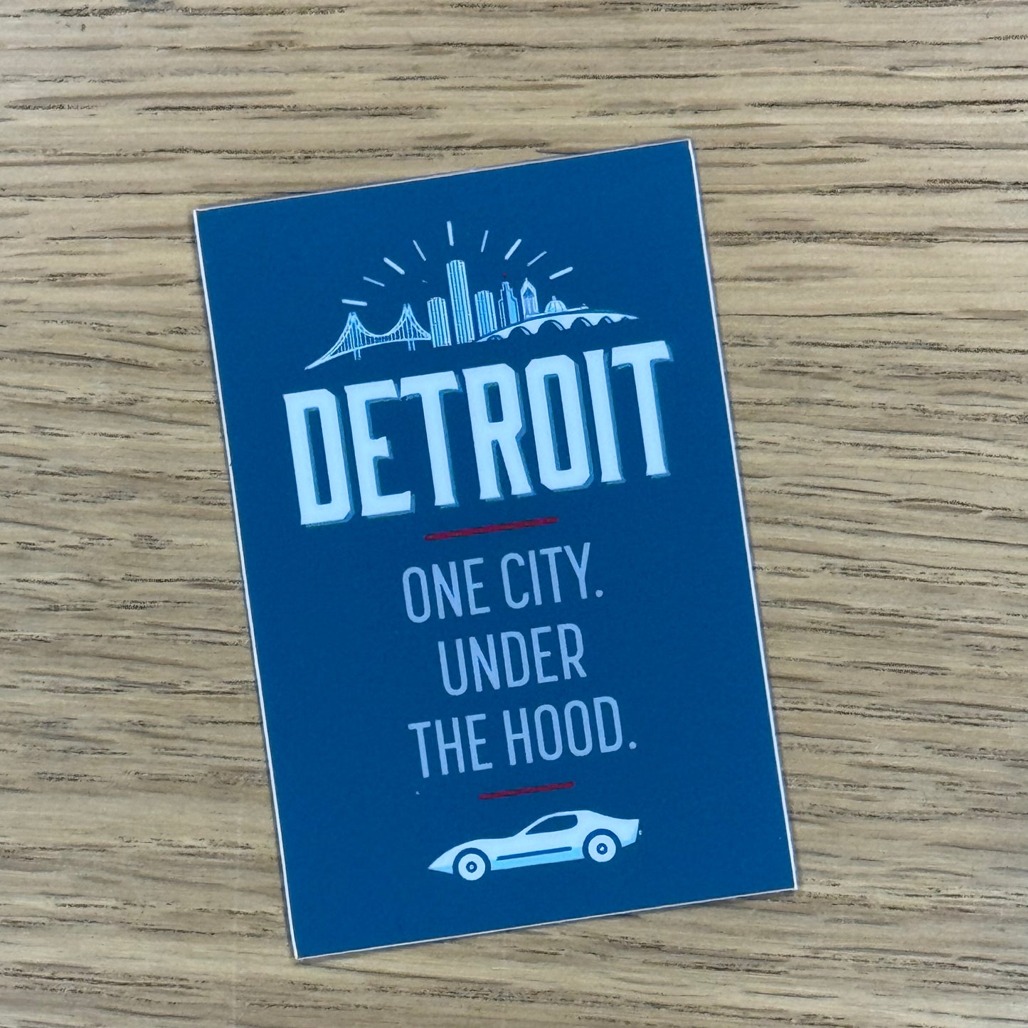 One City Under the Hood - Sticker