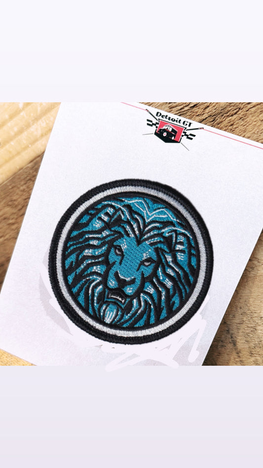 Lion crest Patch design