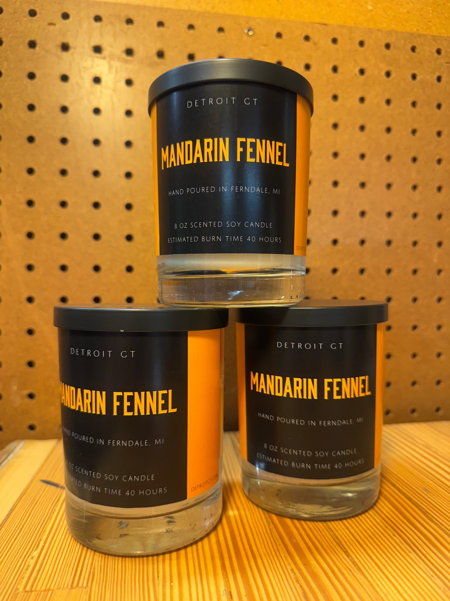 Mandarin fennel candle