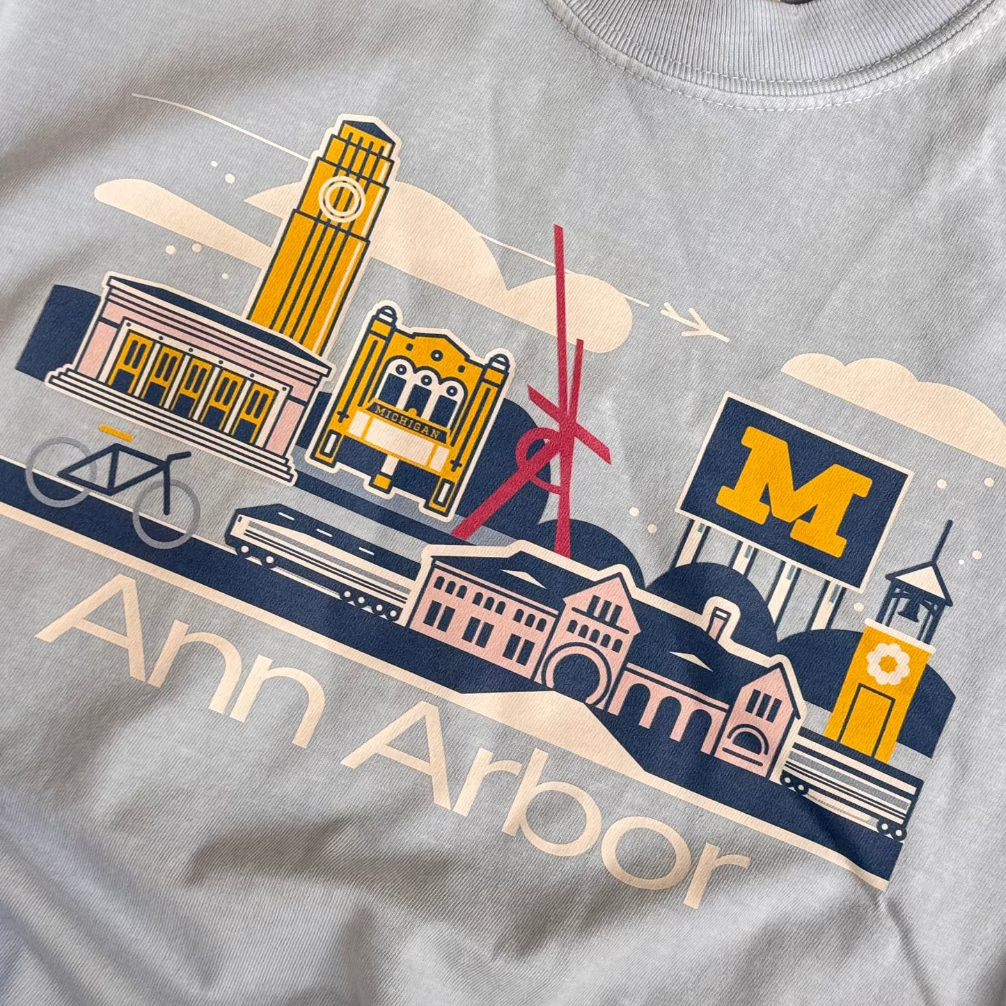 Ann Arbor Sights Tee