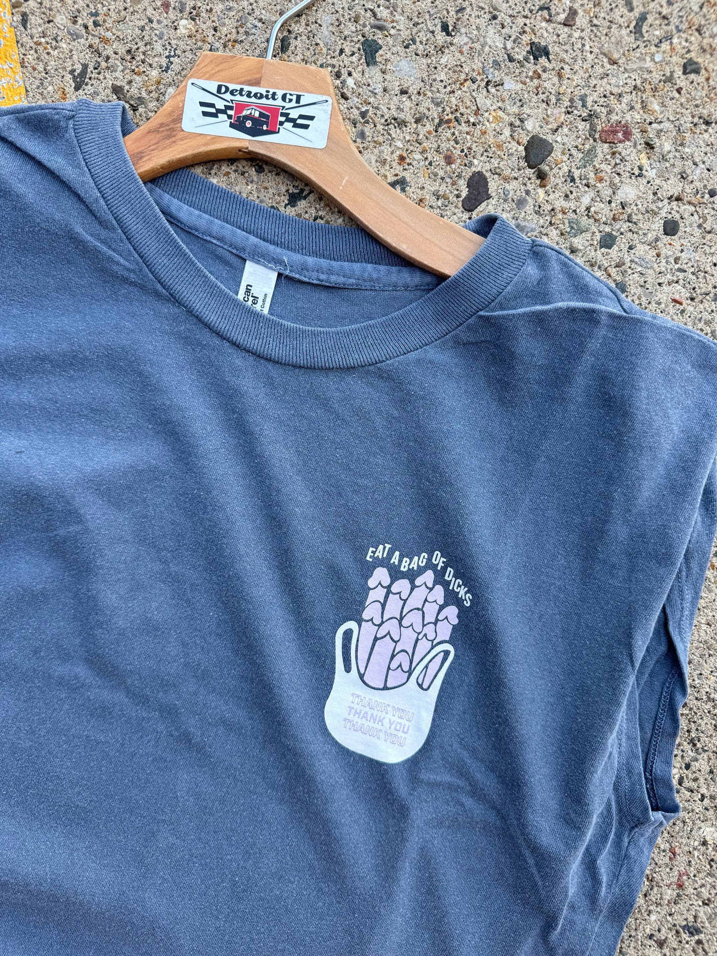 Eat a Bag of Dicks - Cropped muscle tee