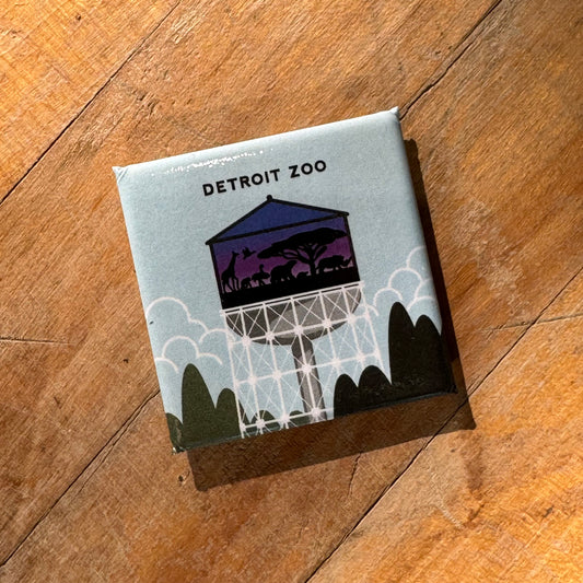Detroit Zoo magnet