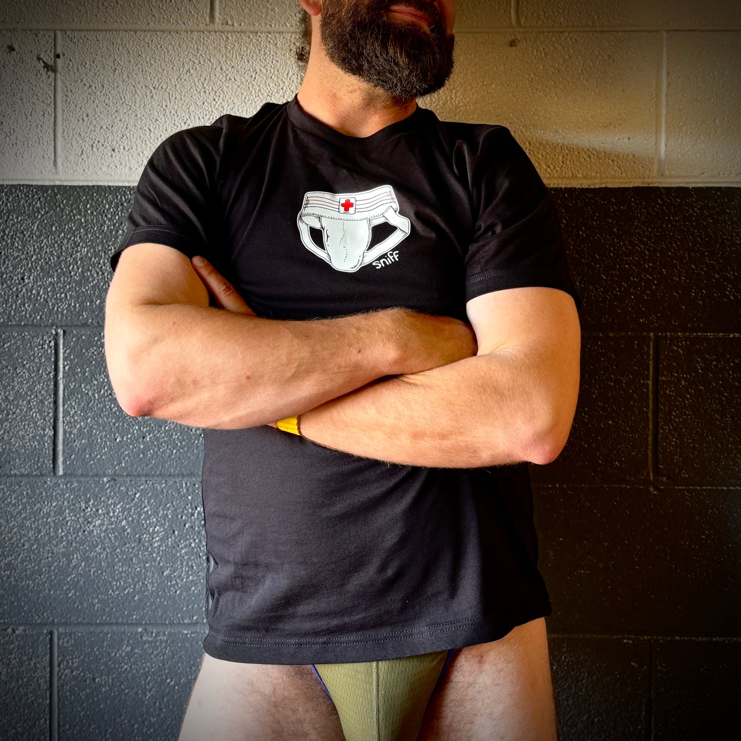 Jockstrap tee