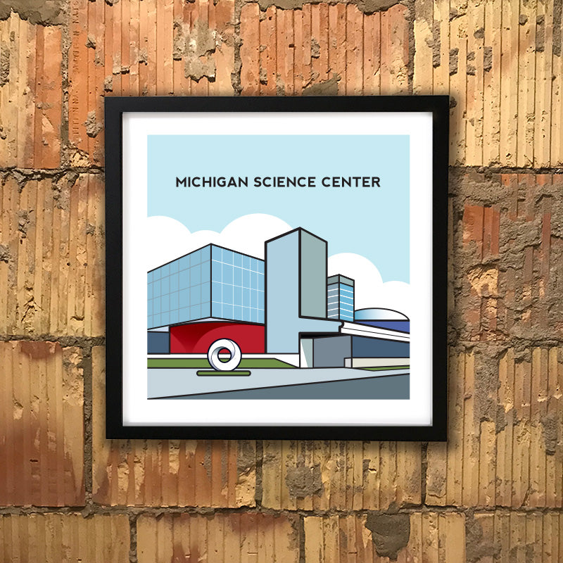 Michigan Science Center print