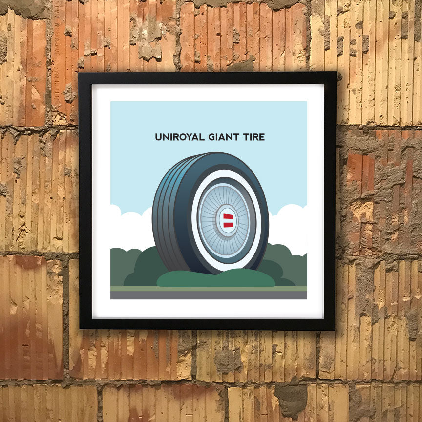 Uniroyal Giant Tire print
