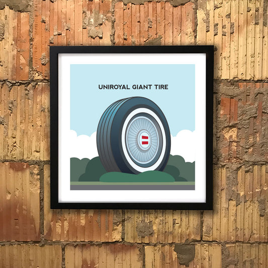 Uniroyal Giant Tire print