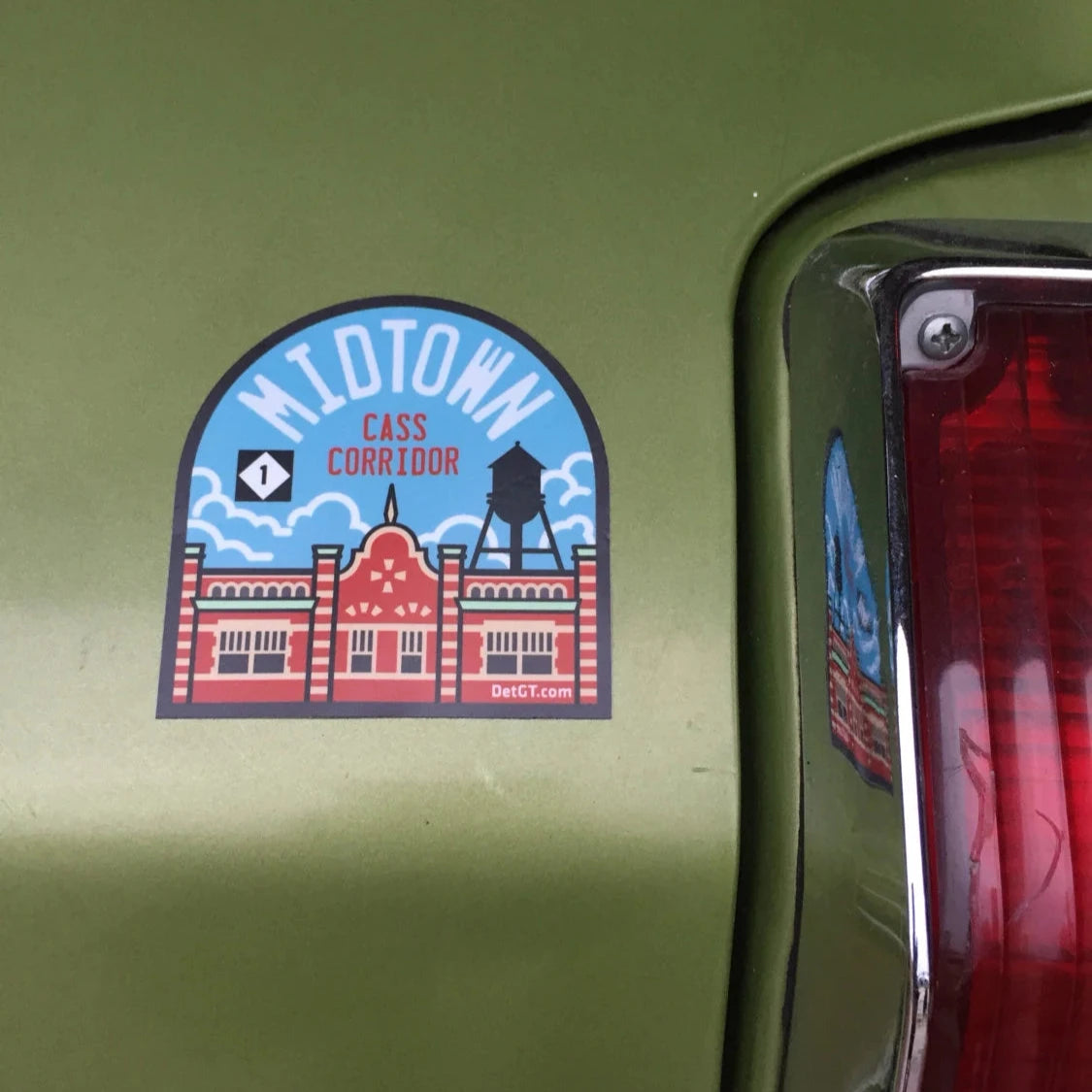 Midtown / Cass Corridor - Sticker