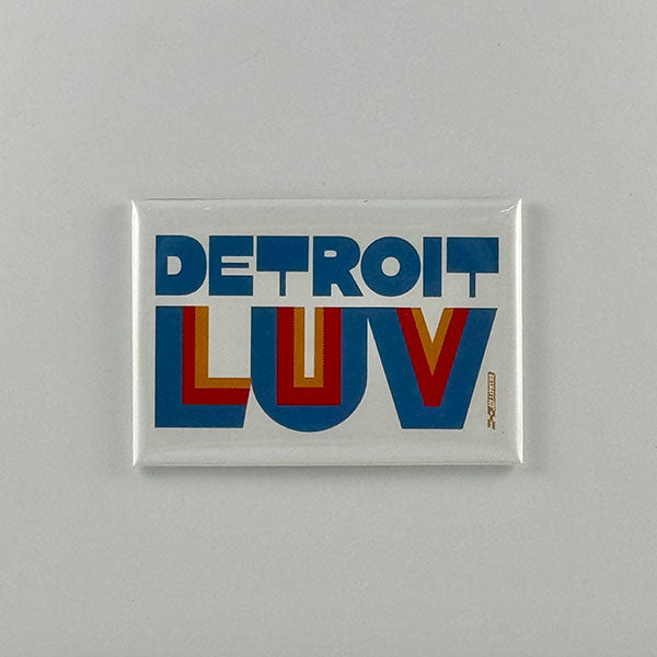 Detroit LUV magnet
