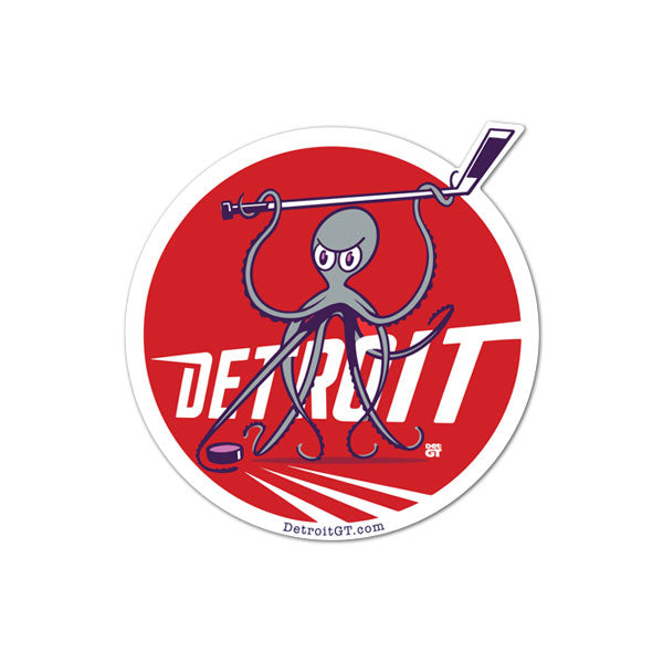 Detroit Octi magnet