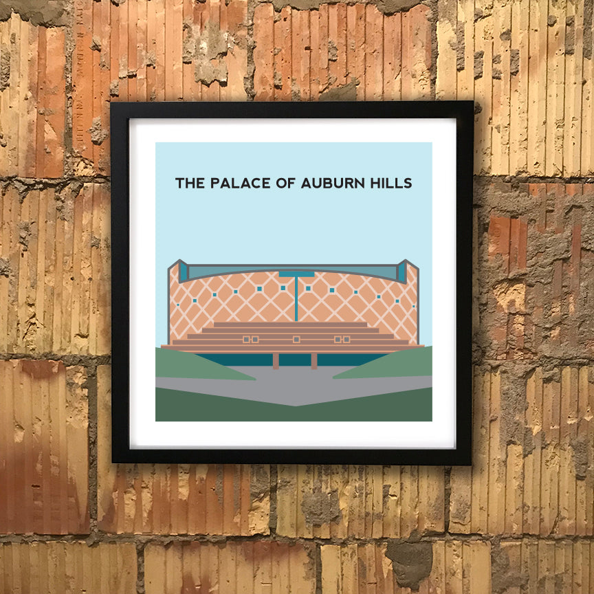 The Palace of Auburn Hills print