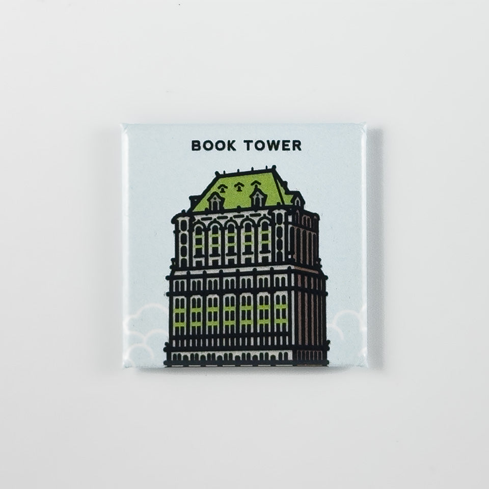 Book Tower magnet