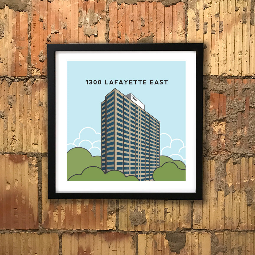 1300 Lafeyette East Print