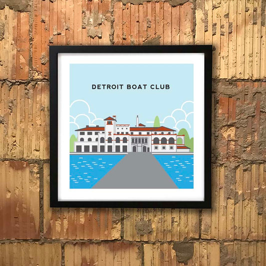 Detroit Boat Club print