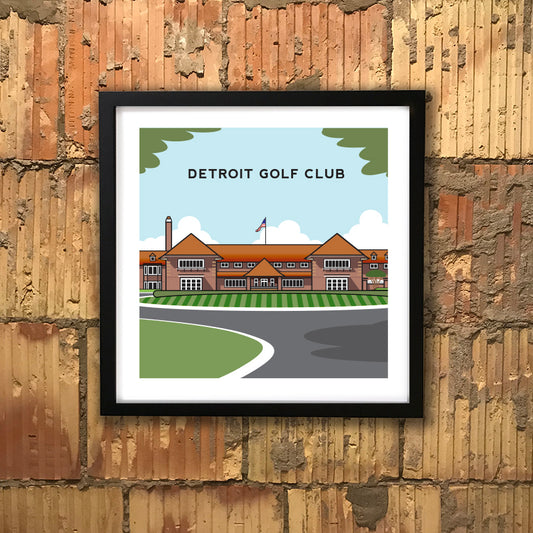Detroit Golf Club print