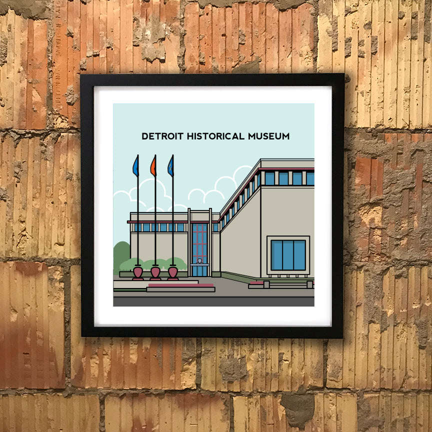 Detroit Historical Museum print