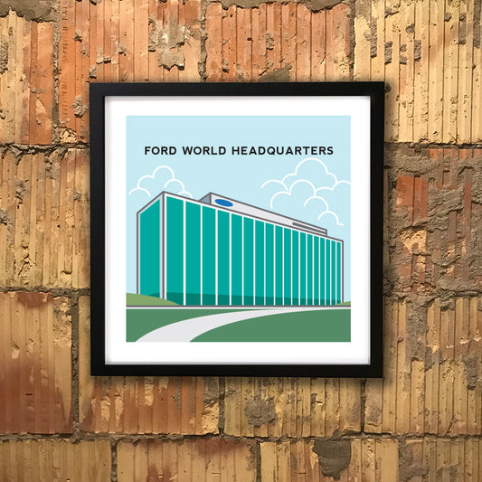 Ford World Headquarters print