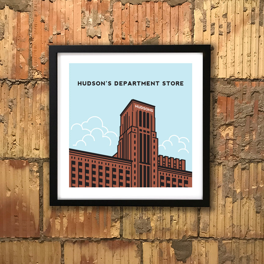 Hudson's Department Store print