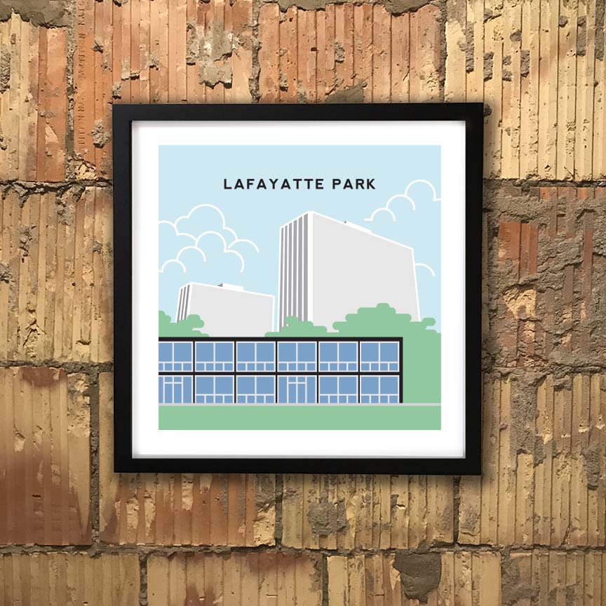 Lafayette Park print