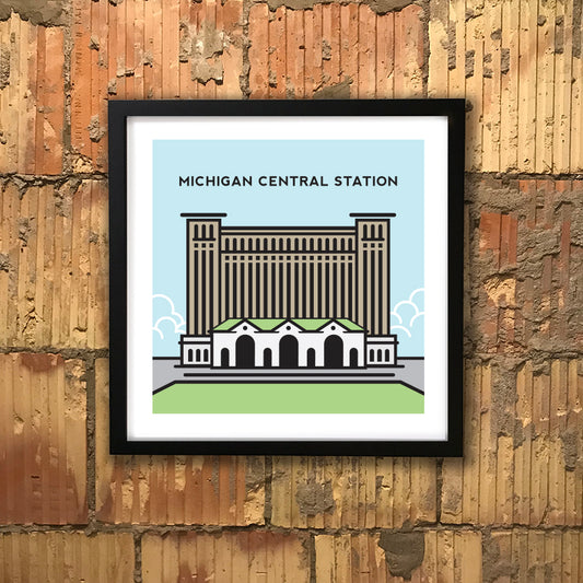 Michigan Central Station print