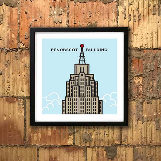 Penobscot Building print