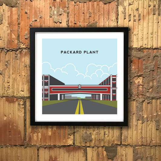 Packard Plant print