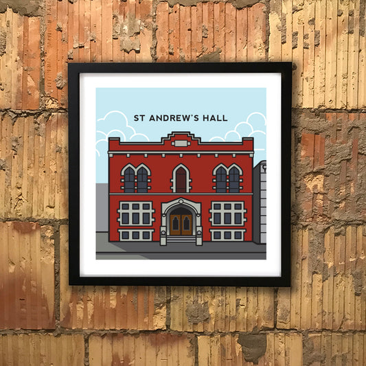 St Andrew's Hall print