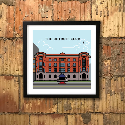 The Detroit Club print
