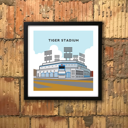 Tiger Stadium print