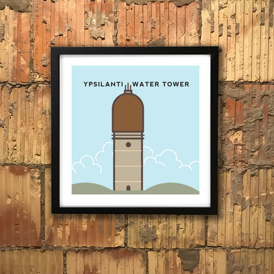Ypsilanti Water Tower print