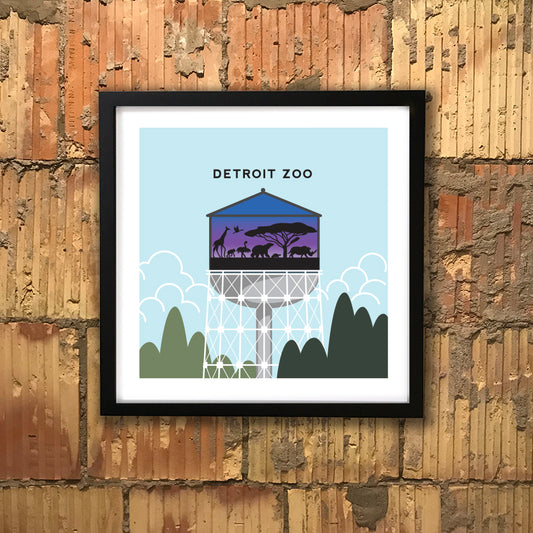 Detroit Zoo print