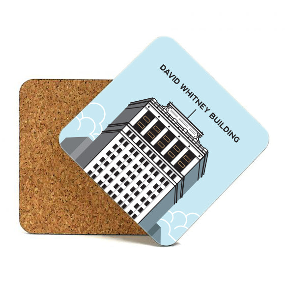 David Whitney Building Coaster
