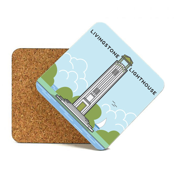 Livingstone Lighthouse Coaster