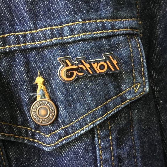 Detroit - Enamel Pin