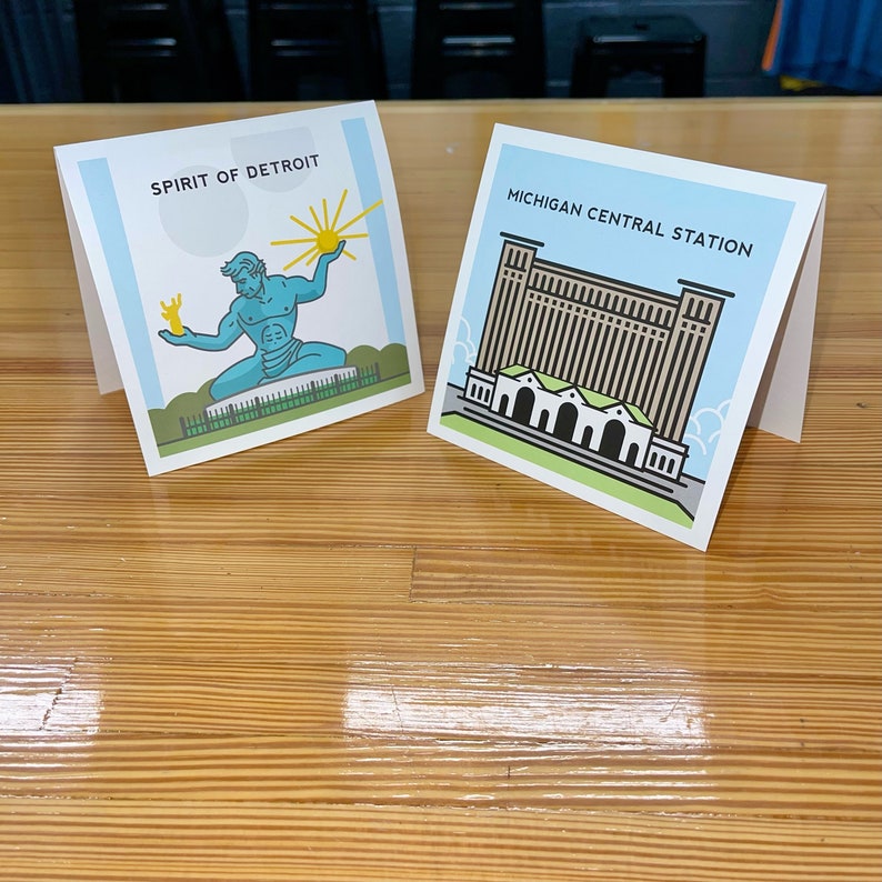 Michigan Central Station Greeting Card