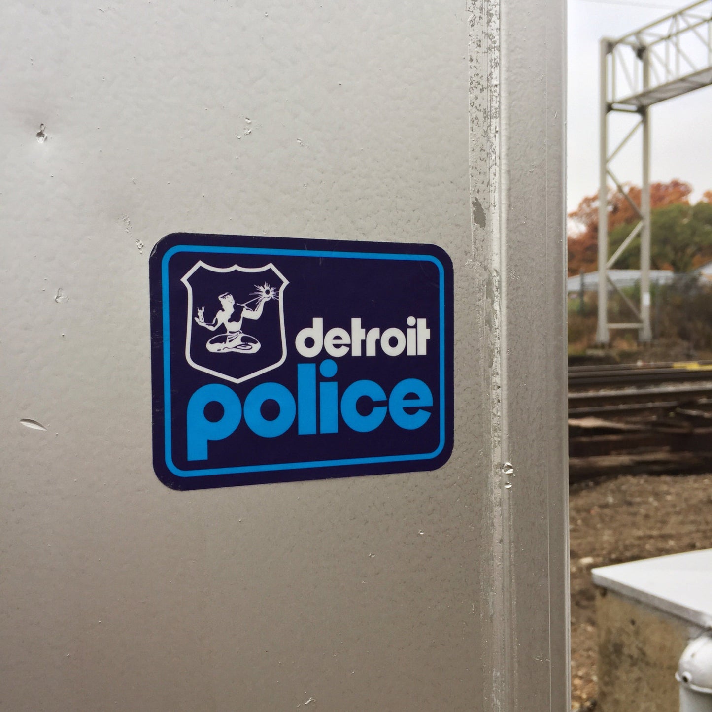 Classic Detroit Police Logo - Sticker