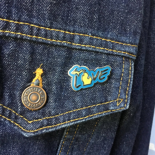 Michigan Love - Enamel pin