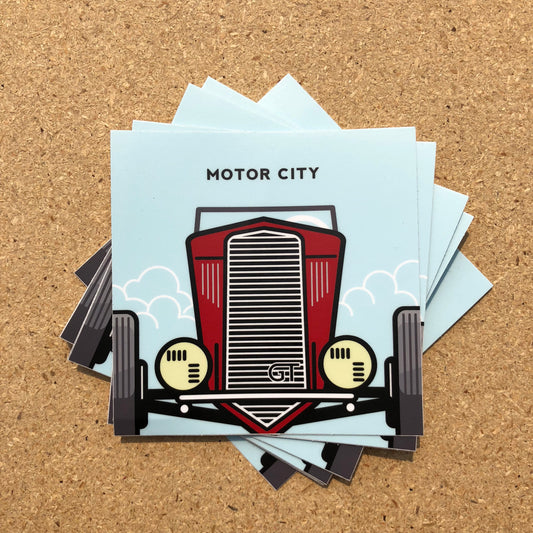 Motor City - Sticker