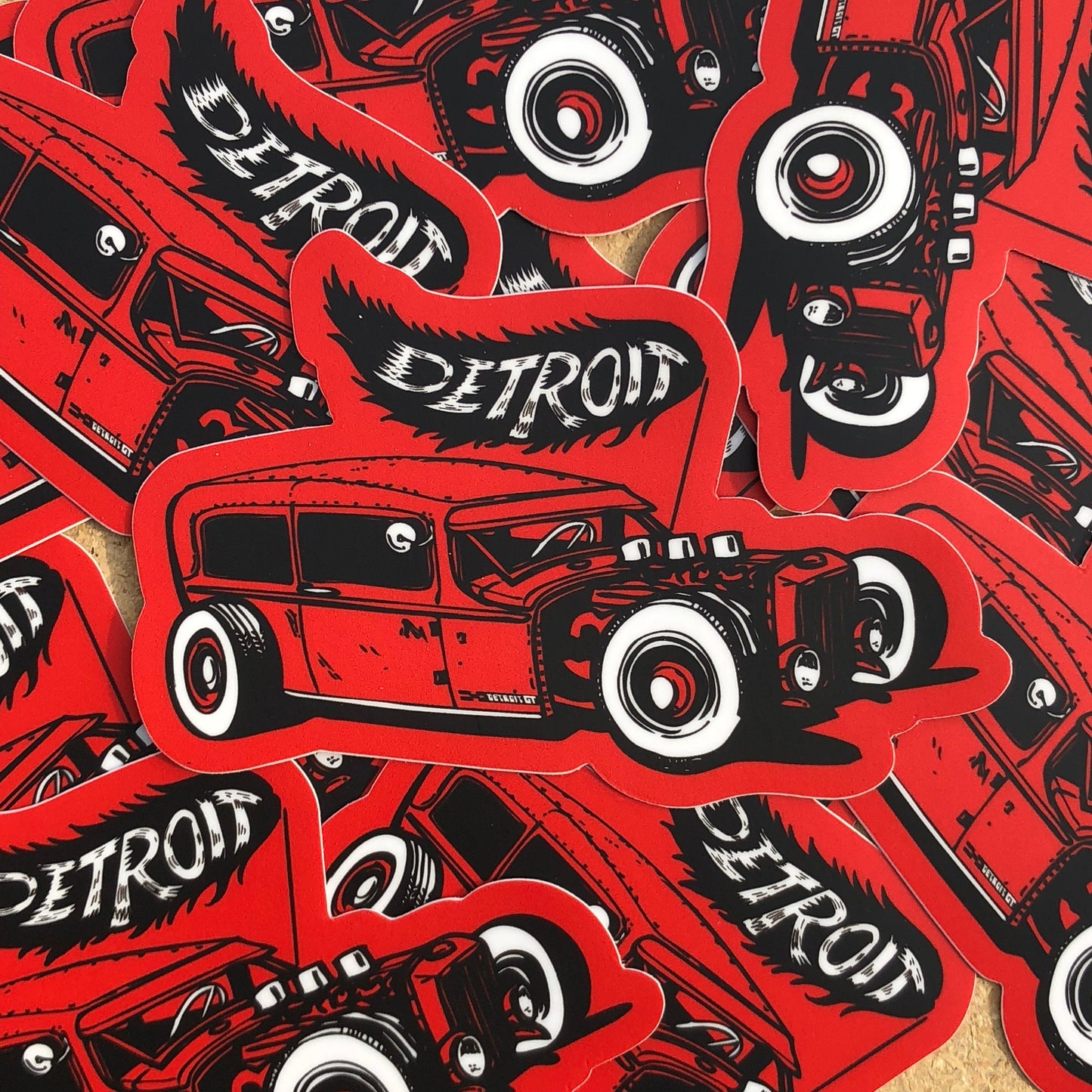 Detroit Rat Rod - Sticker