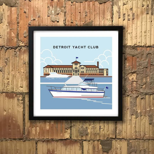 Detroit Yacht Club print