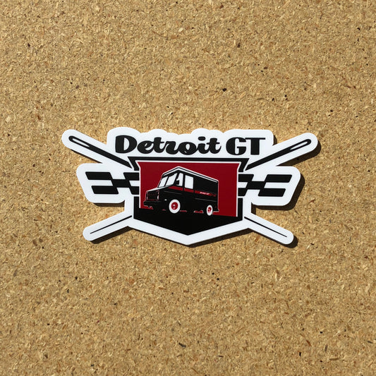 Detroit GT Logo -Sticker