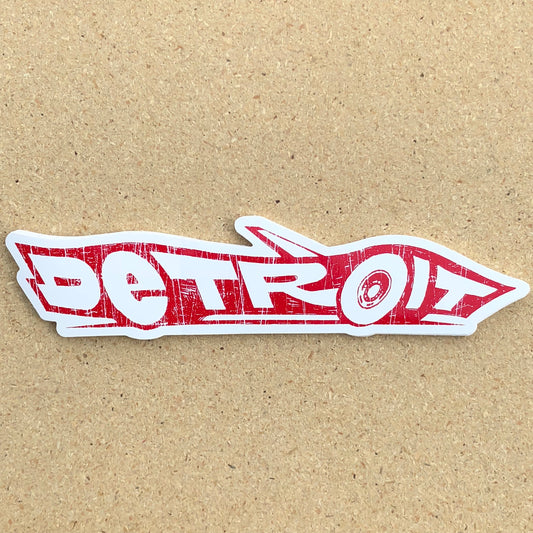 Detroit - Roadster - Sticker