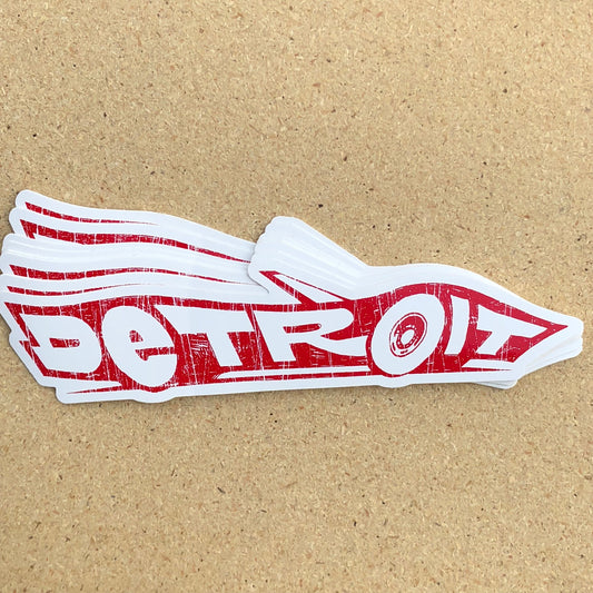 Detroit - Roadster - Sticker